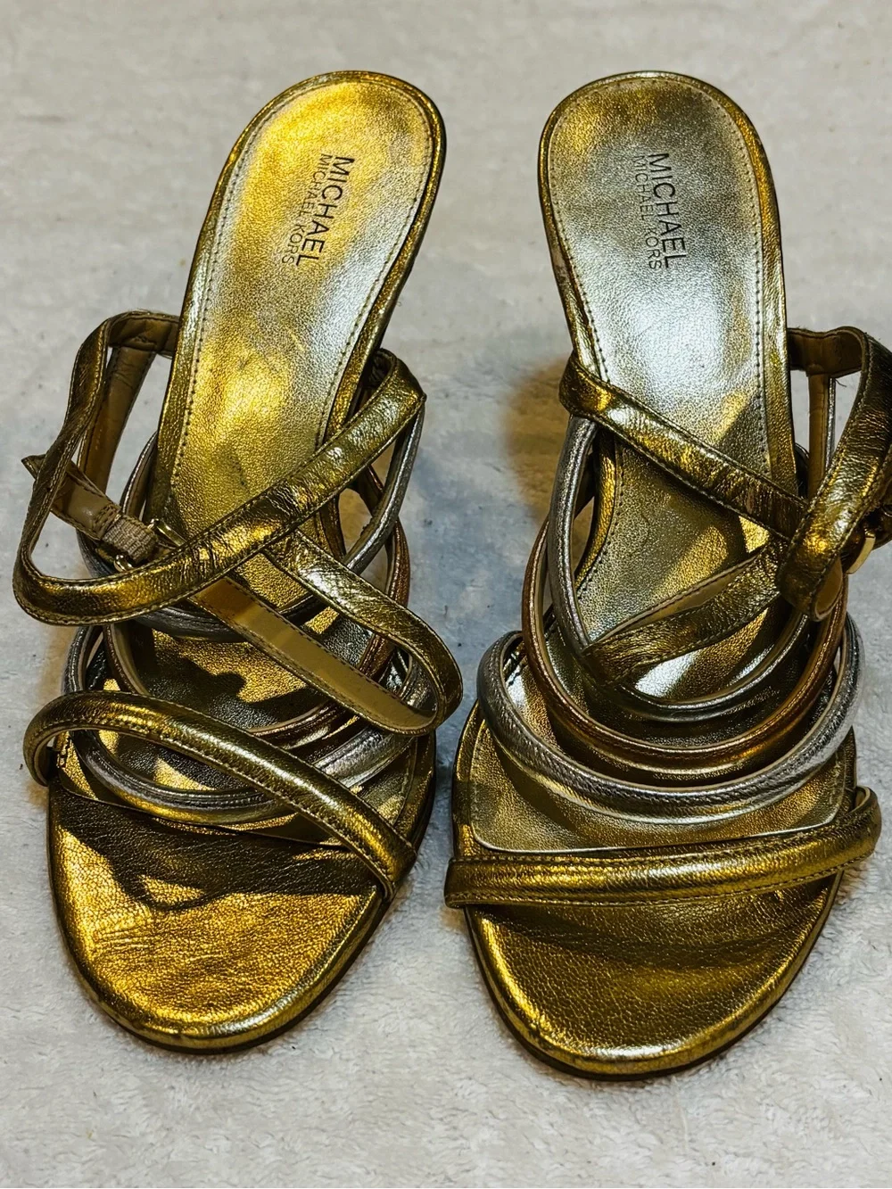 Almost Brand New Heels By MICHAEL KORS - Size 9M - Heel height 4 inches - Box 1